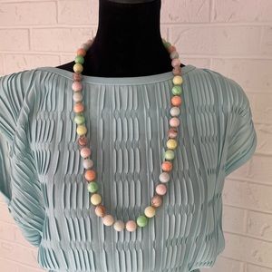 Vintage pastel colored beads.